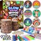 Wooden Painting Kit - Glow in The Dark Arts and Crafts Supplies